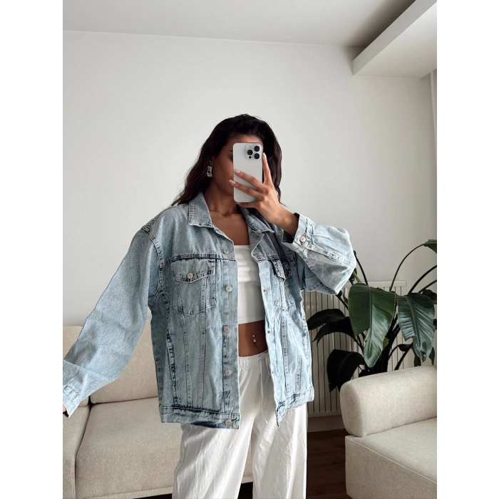 Boyfriend Denim Ceket