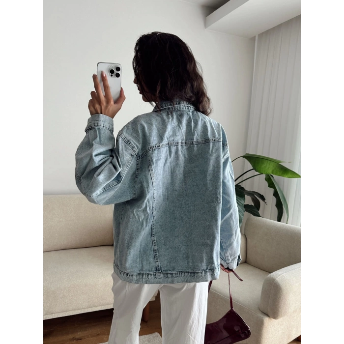 Boyfriend Denim Ceket