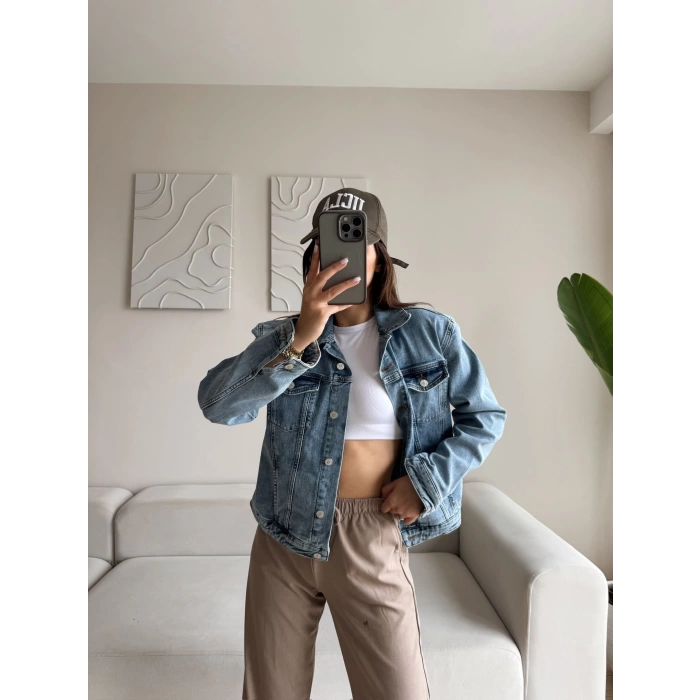 Boyfriend Denim Ceket
