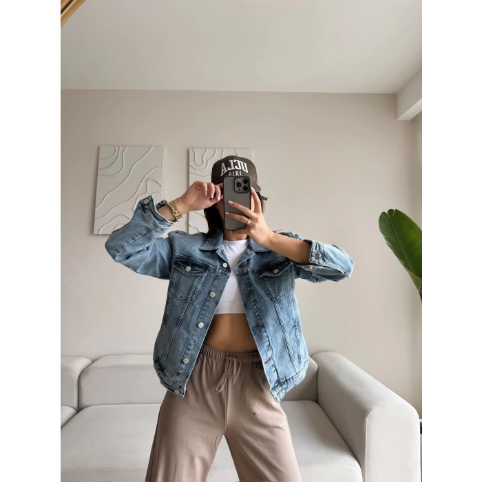 Boyfriend Denim Ceket