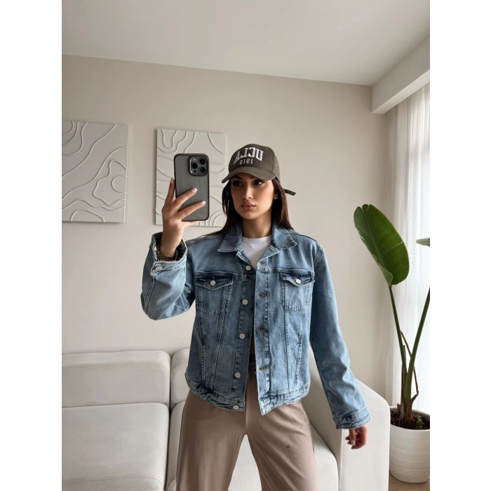 Boyfriend Denim Ceket