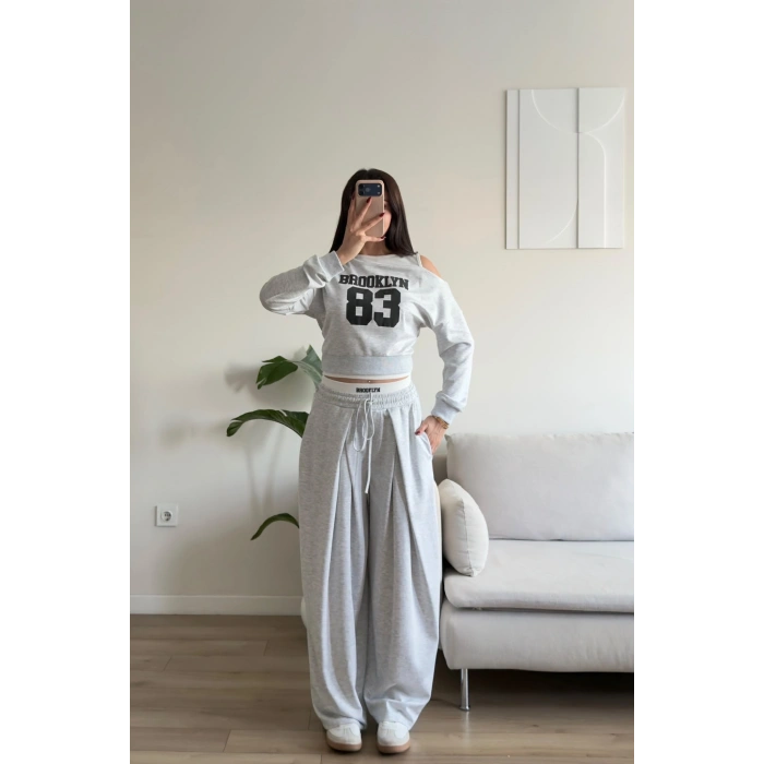 Brooklyn Modal İkili Takım - GRİ