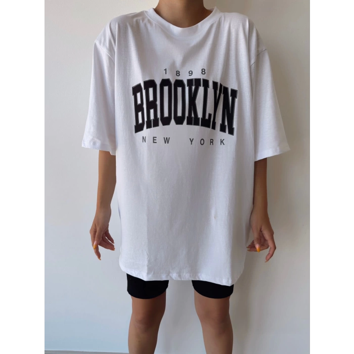 Brooklyn Şortlu Takım-BEYAZSİYAH