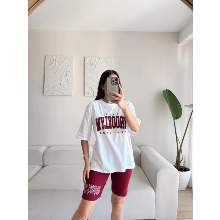 Brooklyn Taytlı Takım - BORDO