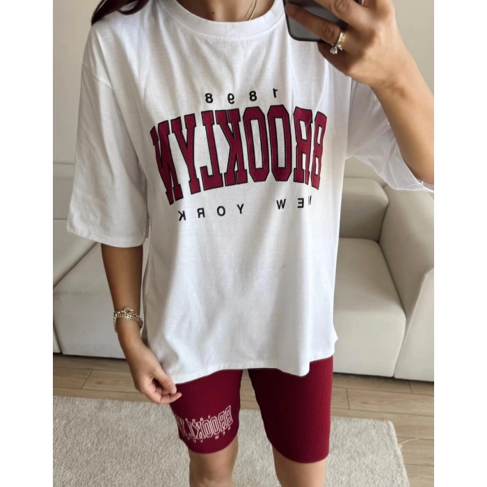 Brooklyn Taytlı Takım - BORDO