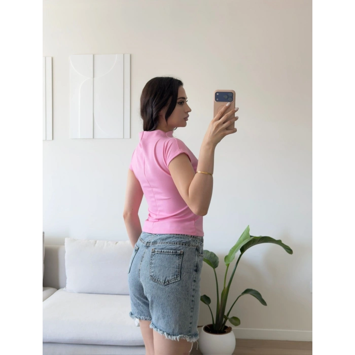 Dik Yaka Modal Crop - PEMBE