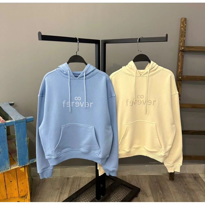 Forever Oversize Sweatshirt-MAVİ