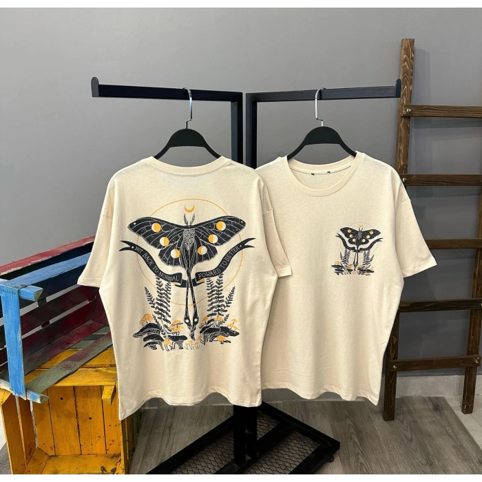 Foward Tobetter Unisex Oversize T-shirt-BEJ