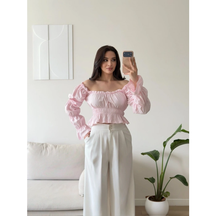 Gipeli Madonna Bluz - PEMBE
