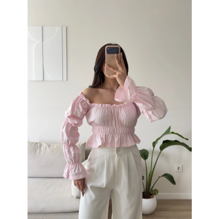 Gipeli Madonna Bluz - PEMBE
