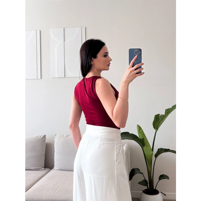 Gold Toka Kolsuz Crop - BORDO