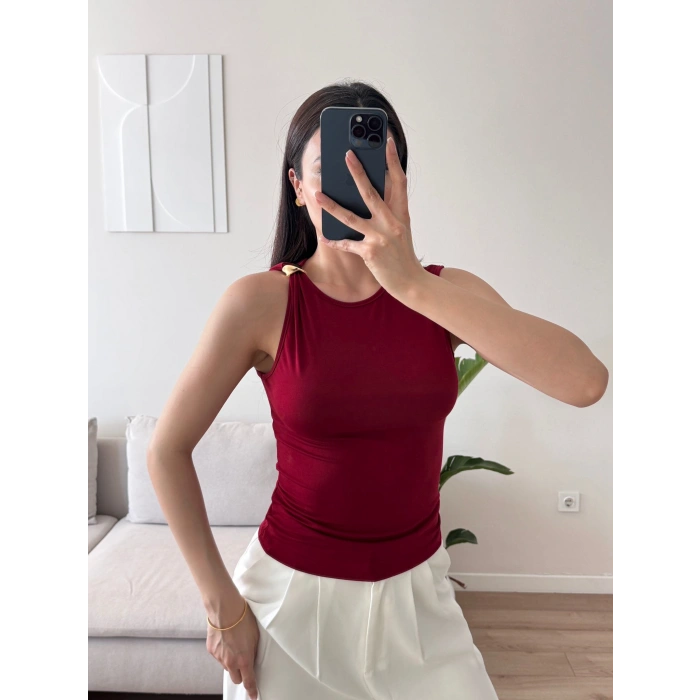 Gold Toka Kolsuz Crop - BORDO