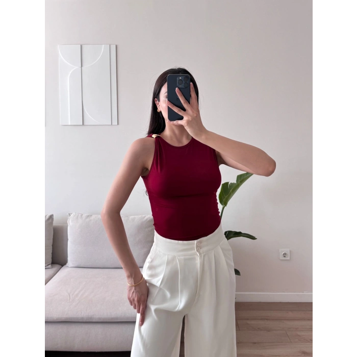 Gold Toka Kolsuz Crop - BORDO