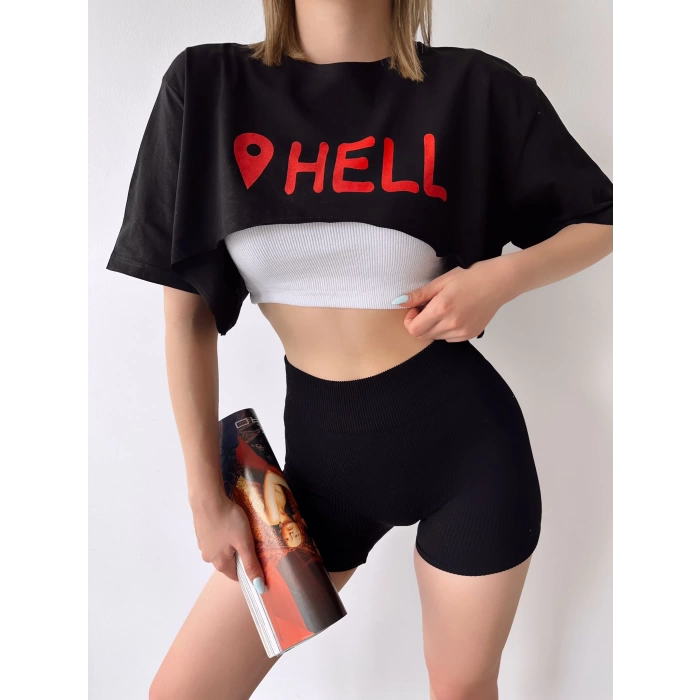 Hell Crop T-shirt
