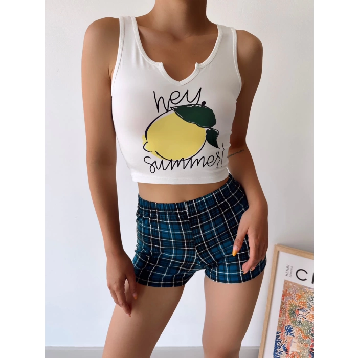 Hey Summer Şortlu Pijama Takımı