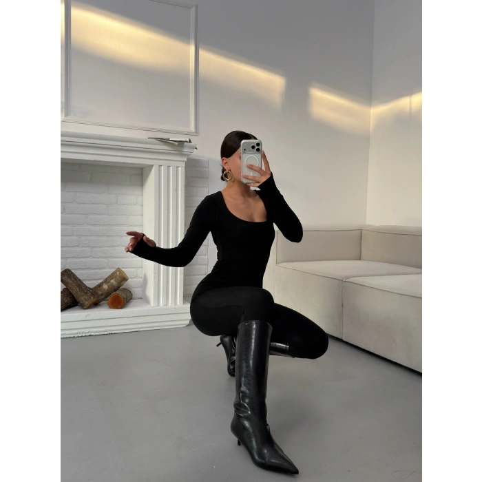 Kare Yaka Tulum - SİYAH