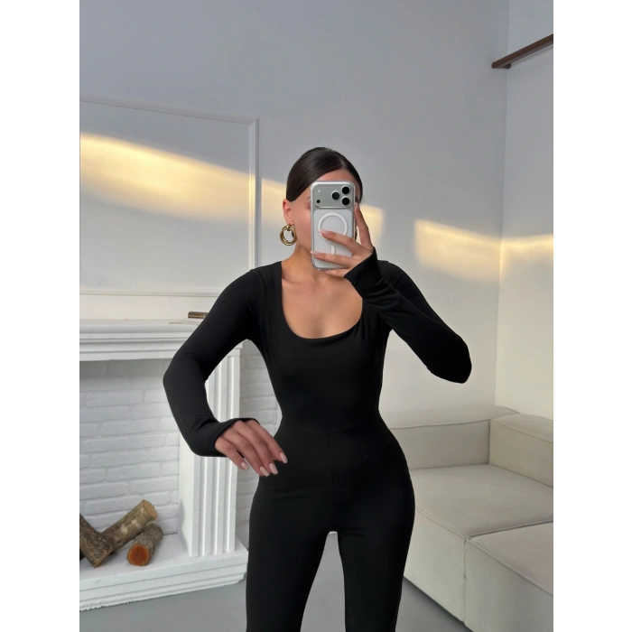 Kare Yaka Tulum - SİYAH