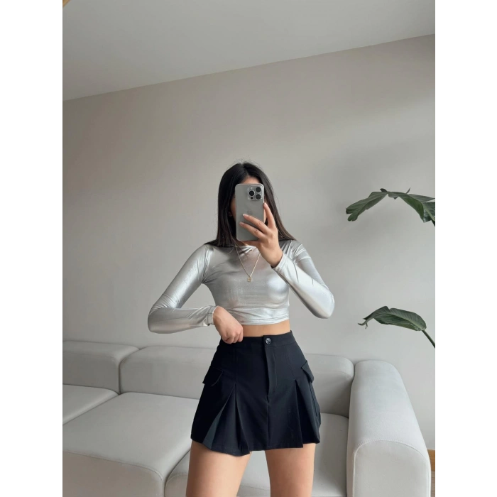 Kargo Cep Şort Etek