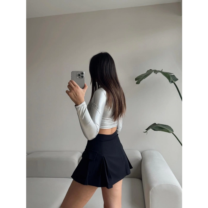 Kargo Cep Şort Etek