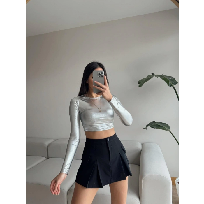 Kargo Cep Şort Etek