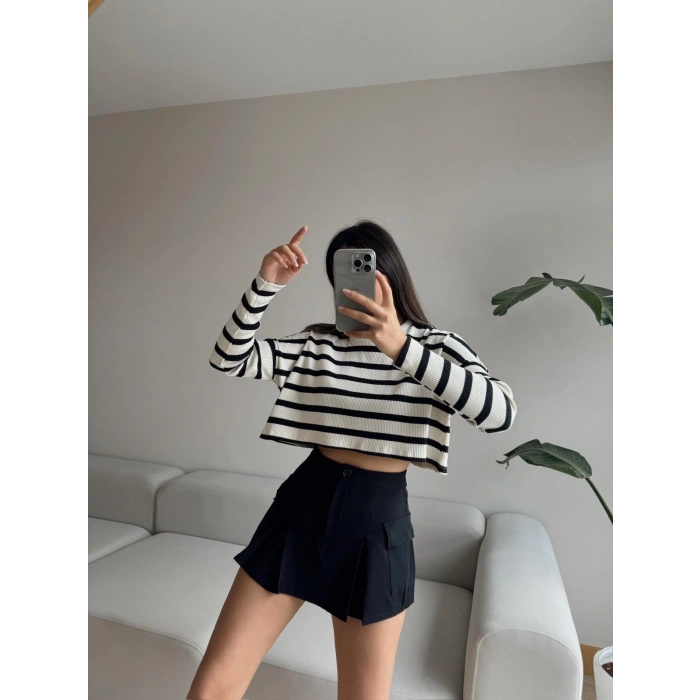 Kargo Cep Şort Etek