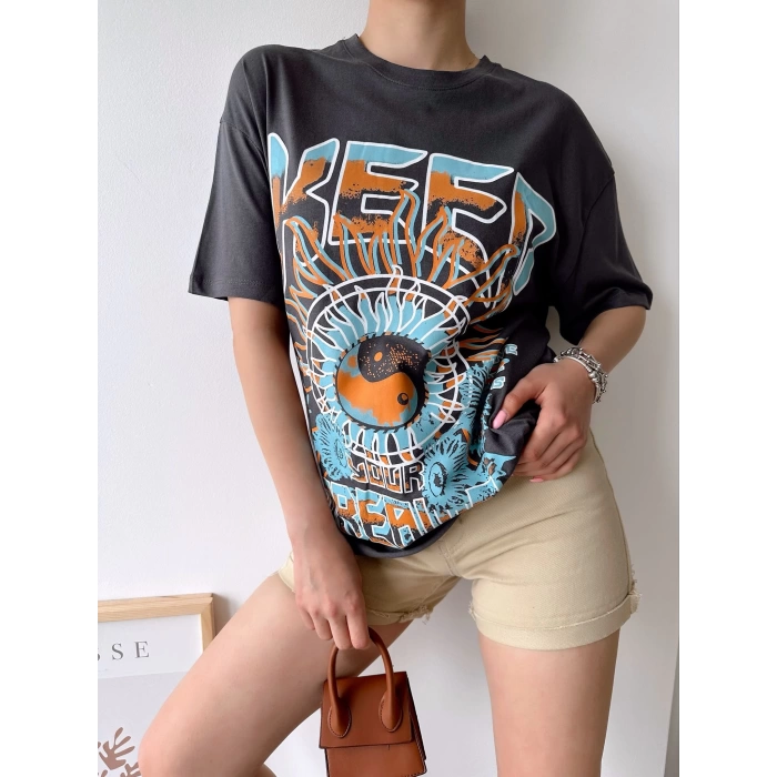 Keep Your Dreams Unisex Oversize T-shirt-FÜME