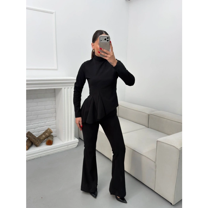 Madeline Triko Takım - SİYAH