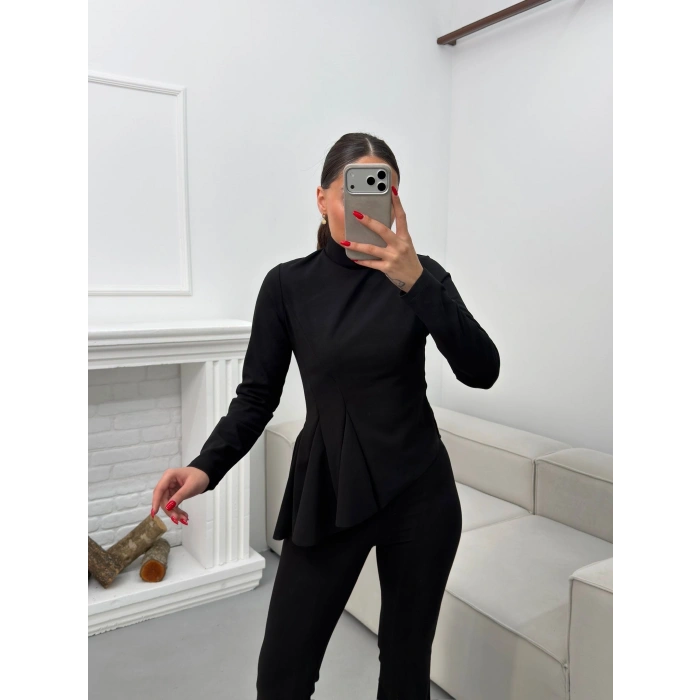 Madeline Triko Takım - SİYAH