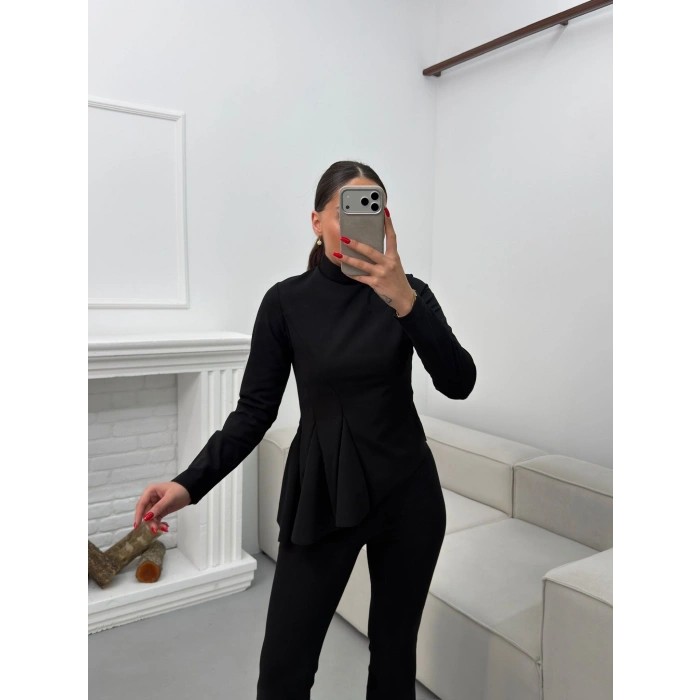 Madeline Triko Takım - SİYAH