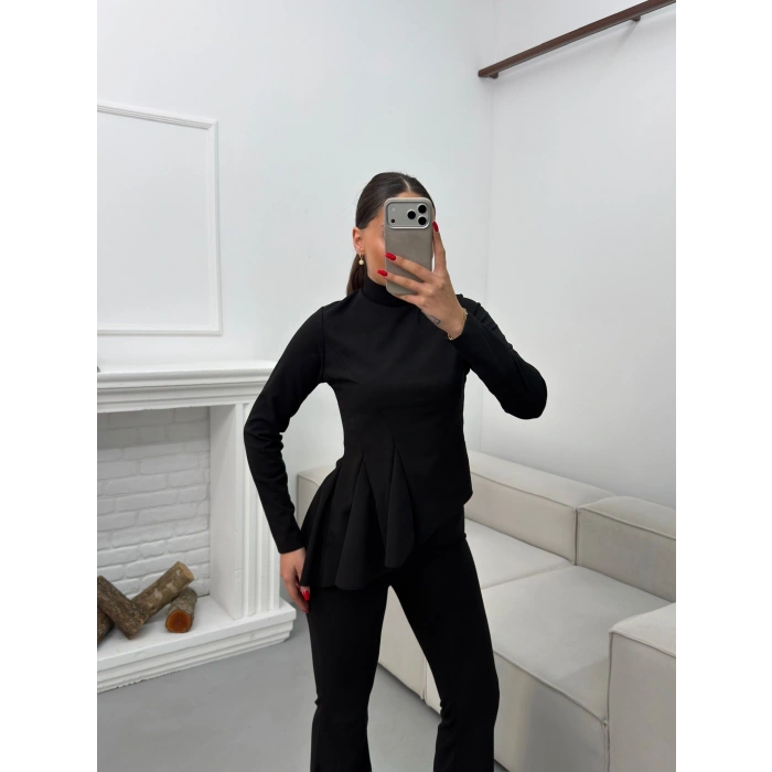 Madeline Triko Takım - SİYAH