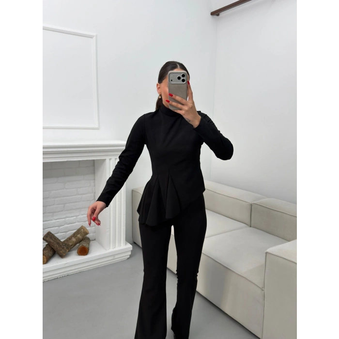 Madeline Triko Takım - SİYAH