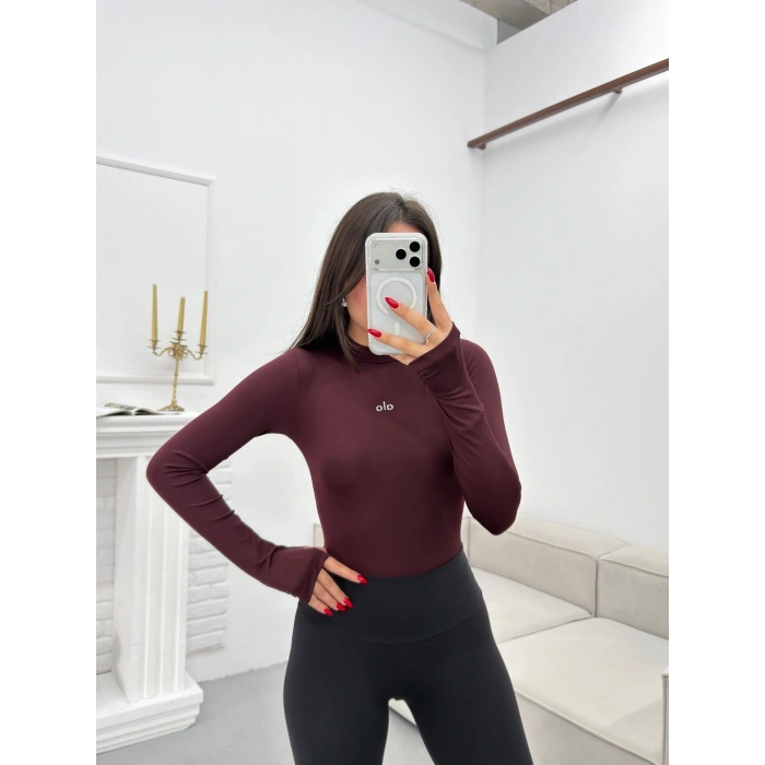 Marka Balıkçı Bodysuit - KAHVE