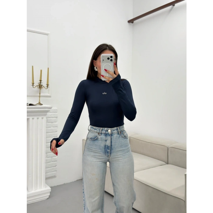 Marka Balıkçı Bodysuit - LACİVERT