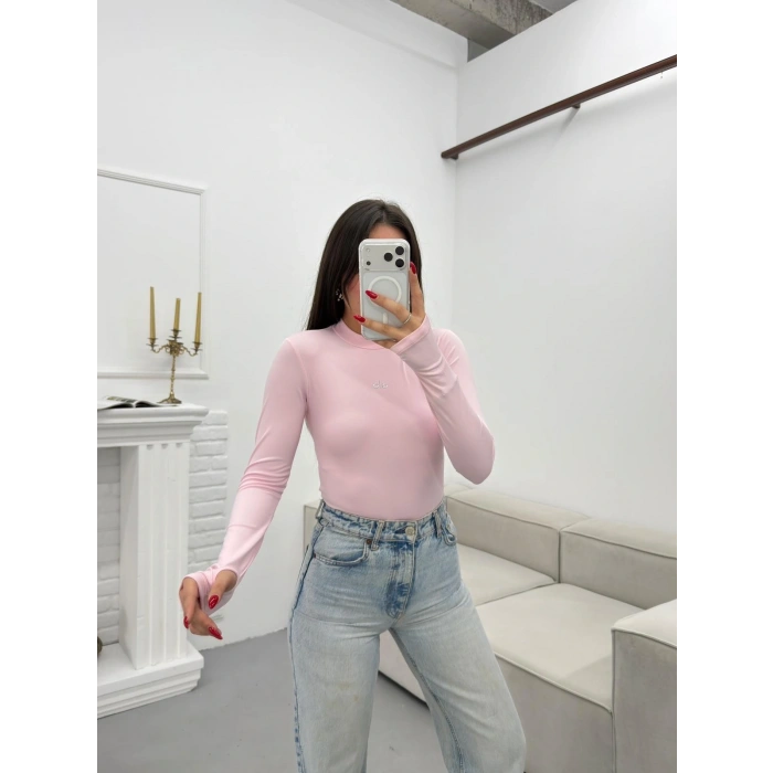 Marka Balıkçı Bodysuit - PEMBE