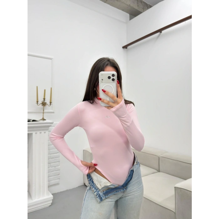 Marka Balıkçı Bodysuit - PEMBE