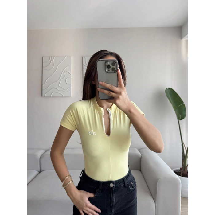 Marka Fermuar Bodysuit - SARI