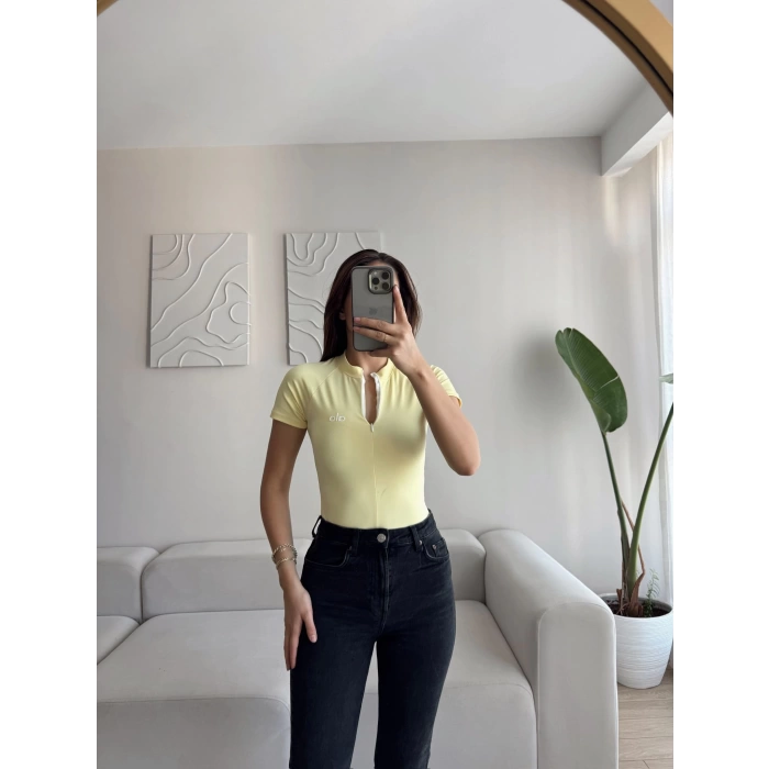 Marka Fermuar Bodysuit - SARI