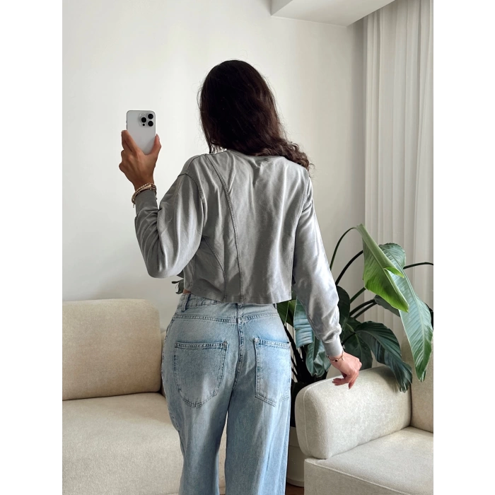 Modal Yıkamalı Sweat