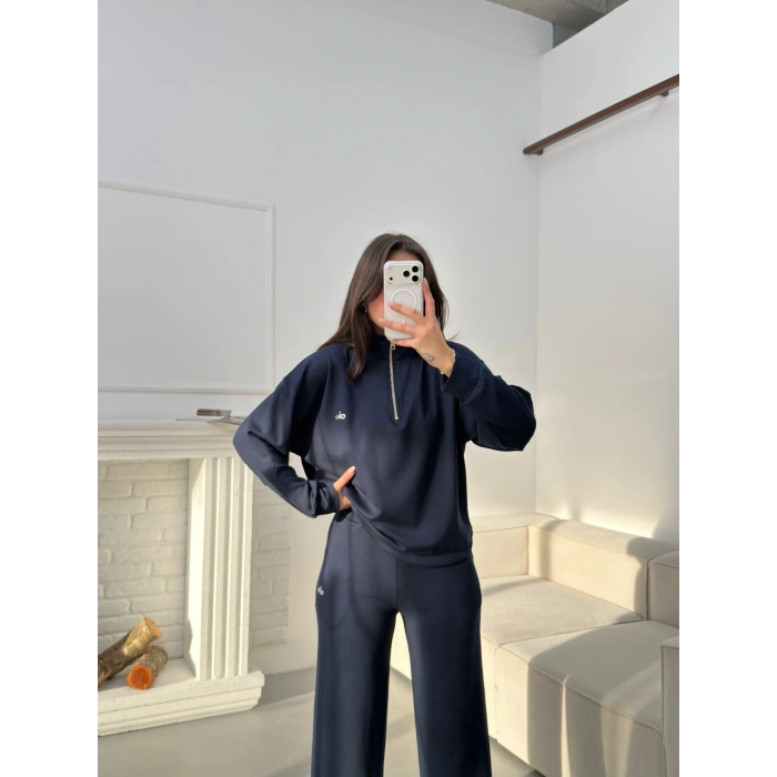 Muadil Marka Oversize Takım - LACİVERT