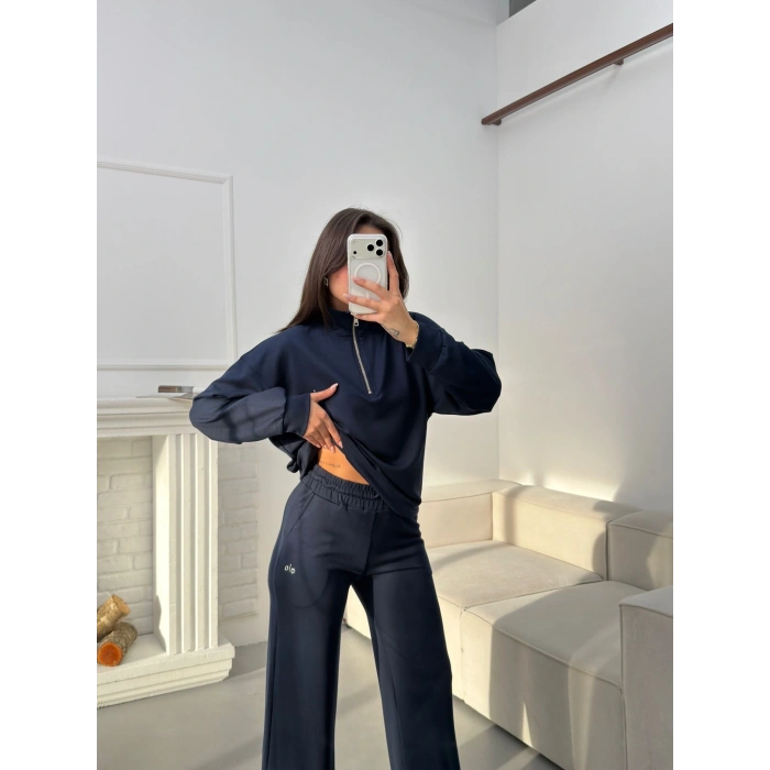 Muadil Marka Oversize Takım - LACİVERT