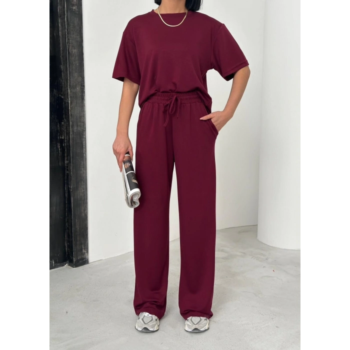 OYS Kumaş Soft İkili Takım - BORDO