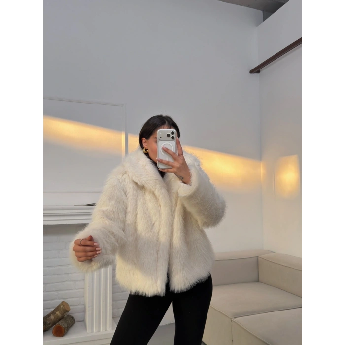 Premium Lolita Kürk - EKRU