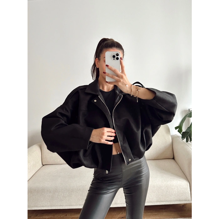 Premium Oversize Ceket - SİYAH