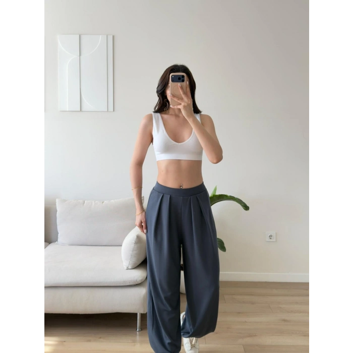 Premium Şalvar Pantolon - ANTRASİT