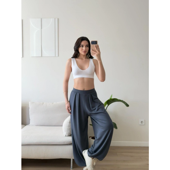 Premium Şalvar Pantolon - ANTRASİT