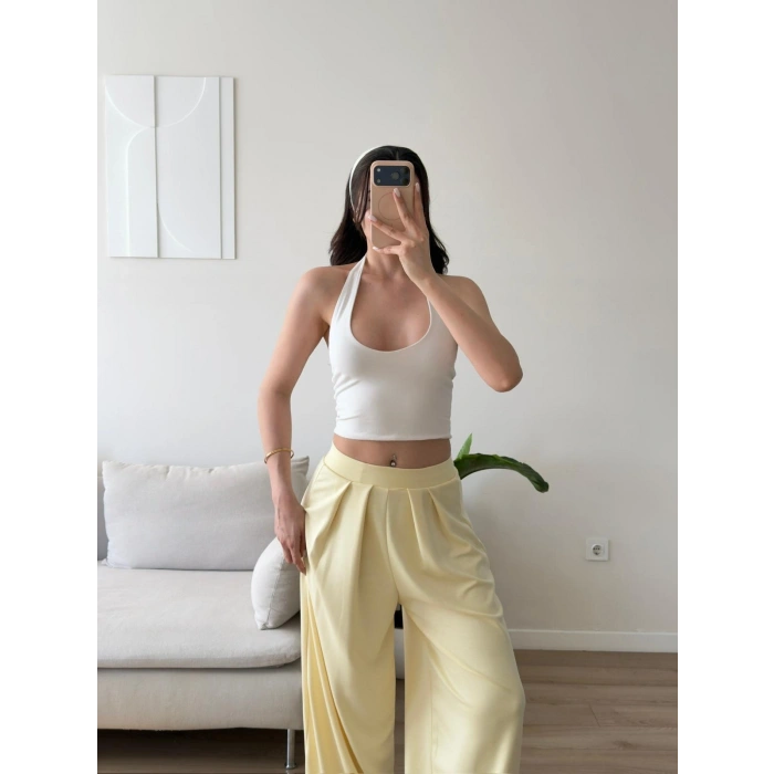 Premium Şalvar Pantolon - SARI