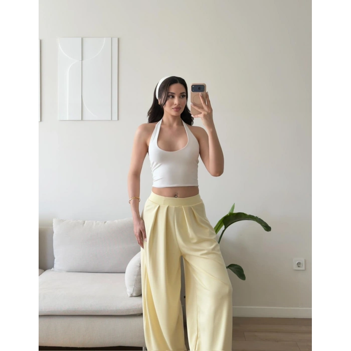 Premium Şalvar Pantolon - SARI