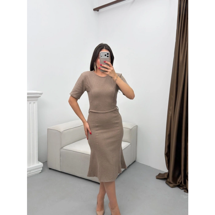 Selanik Balık Elbise - BEJ