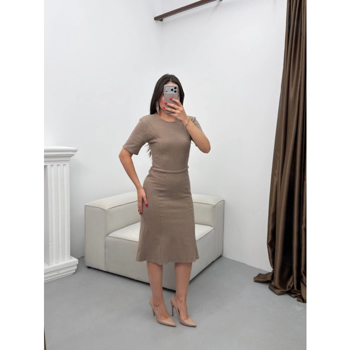 Selanik Balık Elbise - BEJ