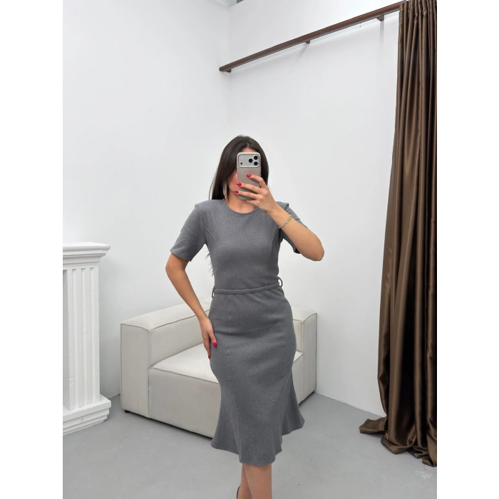 Selanik Balık Elbise - GRİ